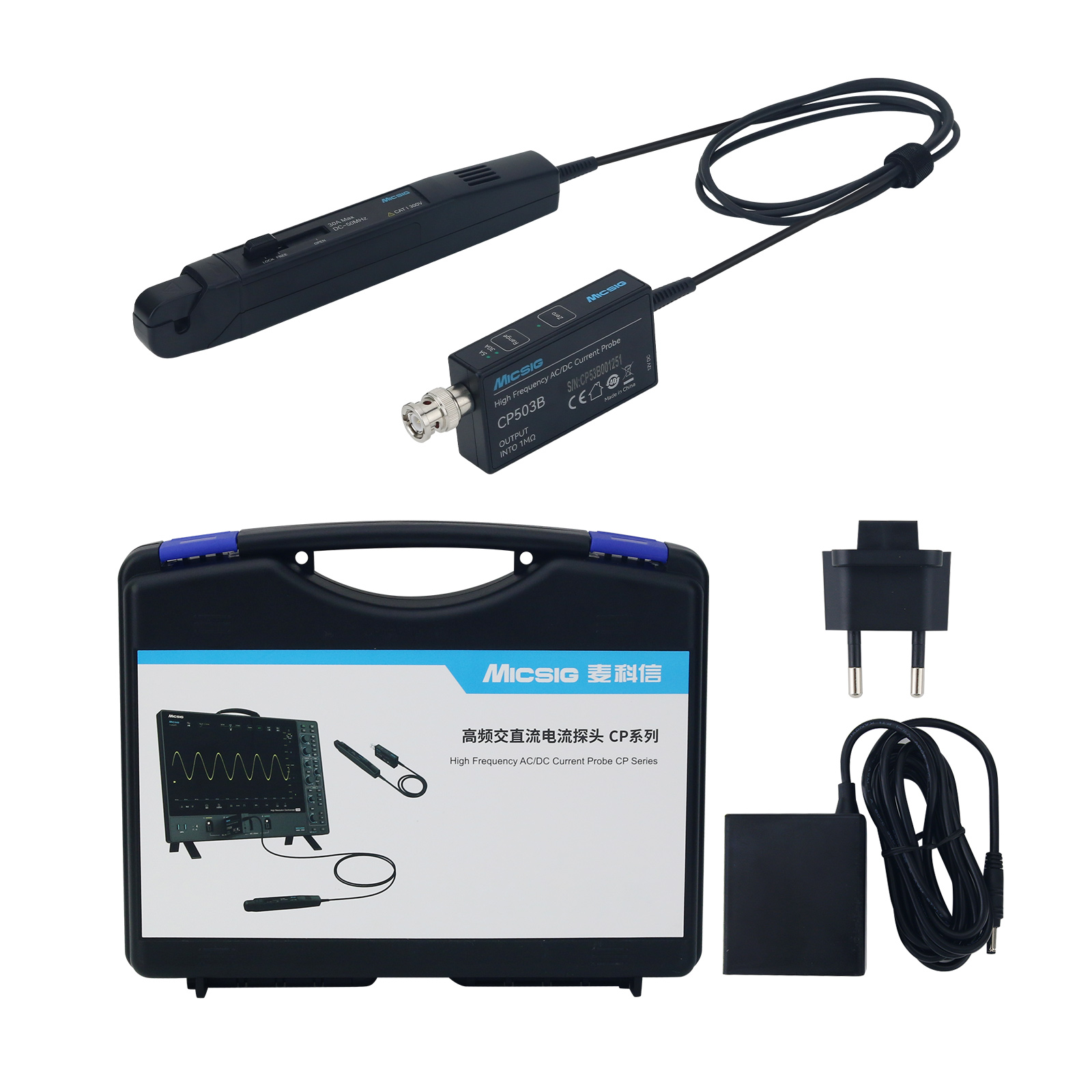Sonda de Corriente CA/CC de Al - Current Probe Ac Dc 50Mhz Oscilloscope reseña y precio
