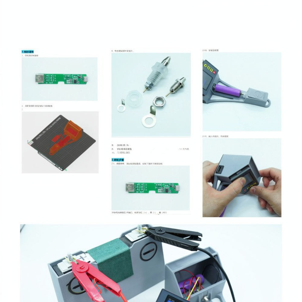 Probador de tensión y resisten - Battery Internal Resistance Tester Four Wire reseña y precio