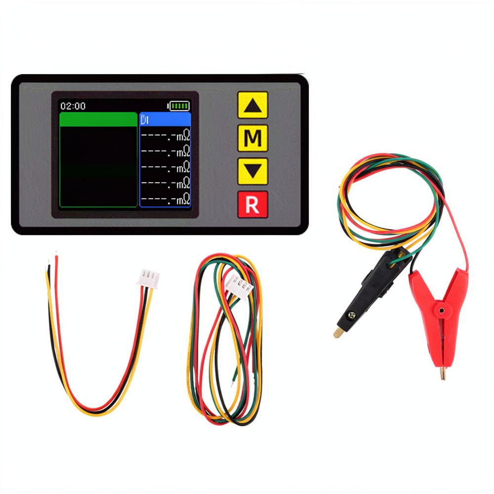 Medidor de voltaje de resisten - Battery Internal Resistance Tester Four Wire reseña y precio